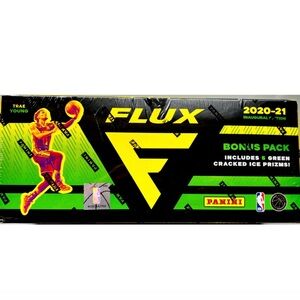 2020-21 Flux NBA Factory Set w Bonus Pack.Fanatics Panini❄️Cracked ice stock🏀🔥